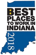 Best Places to Work in Indiana 2018 badge