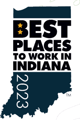 Best Places to Work in Indiana 2023 badge