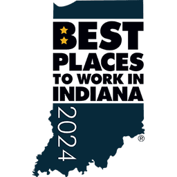 Best Places to Work in Indiana 2024 badge