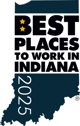 Best Places to Work in Indiana 2025 badge